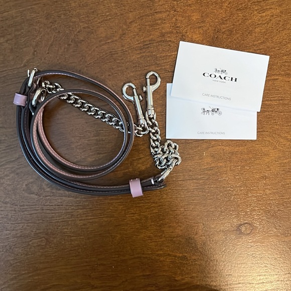 Lavender and tan Coach purse. New in perfect condition - Picture 3 of 8